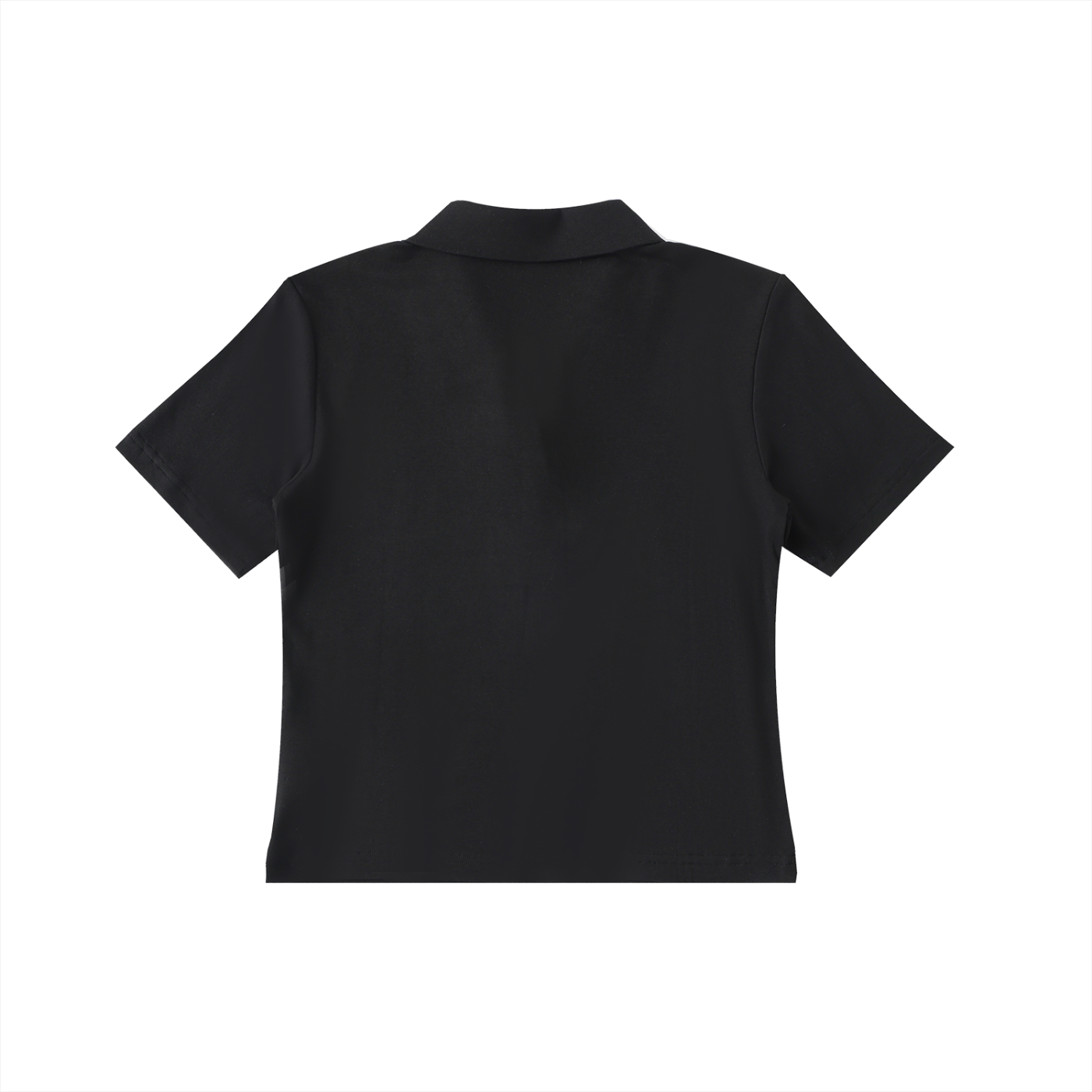Short Sleeve Polo, Cropped