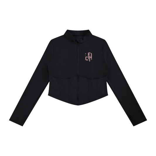 Women's Slim Fit Full-Zip Yoga Jacket