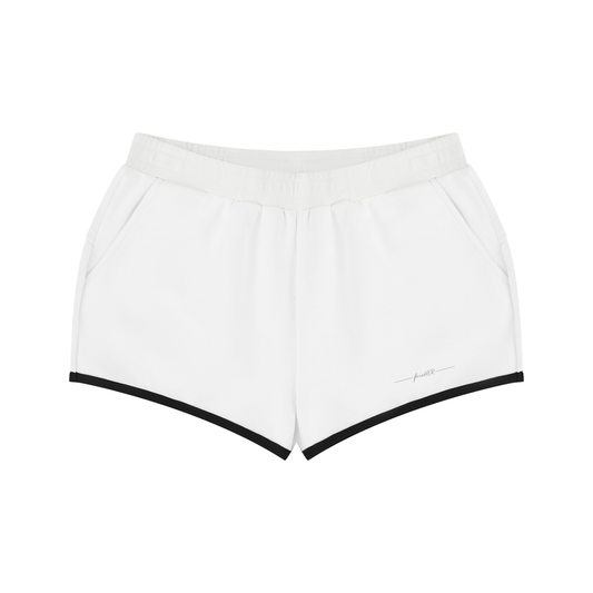 Women's Retro Contrast Binding Shorts