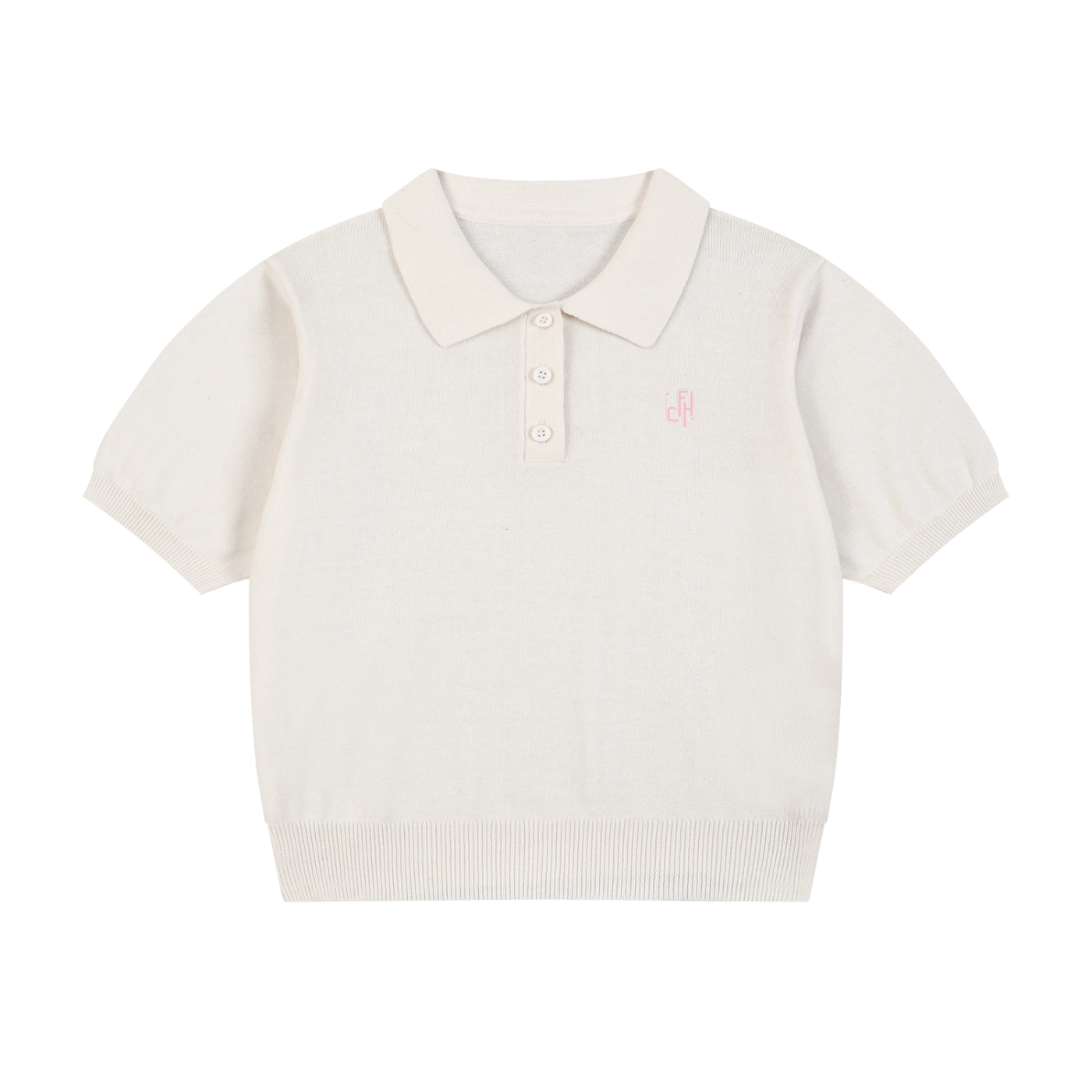 Women’s Knit Cotton Polo Shirt