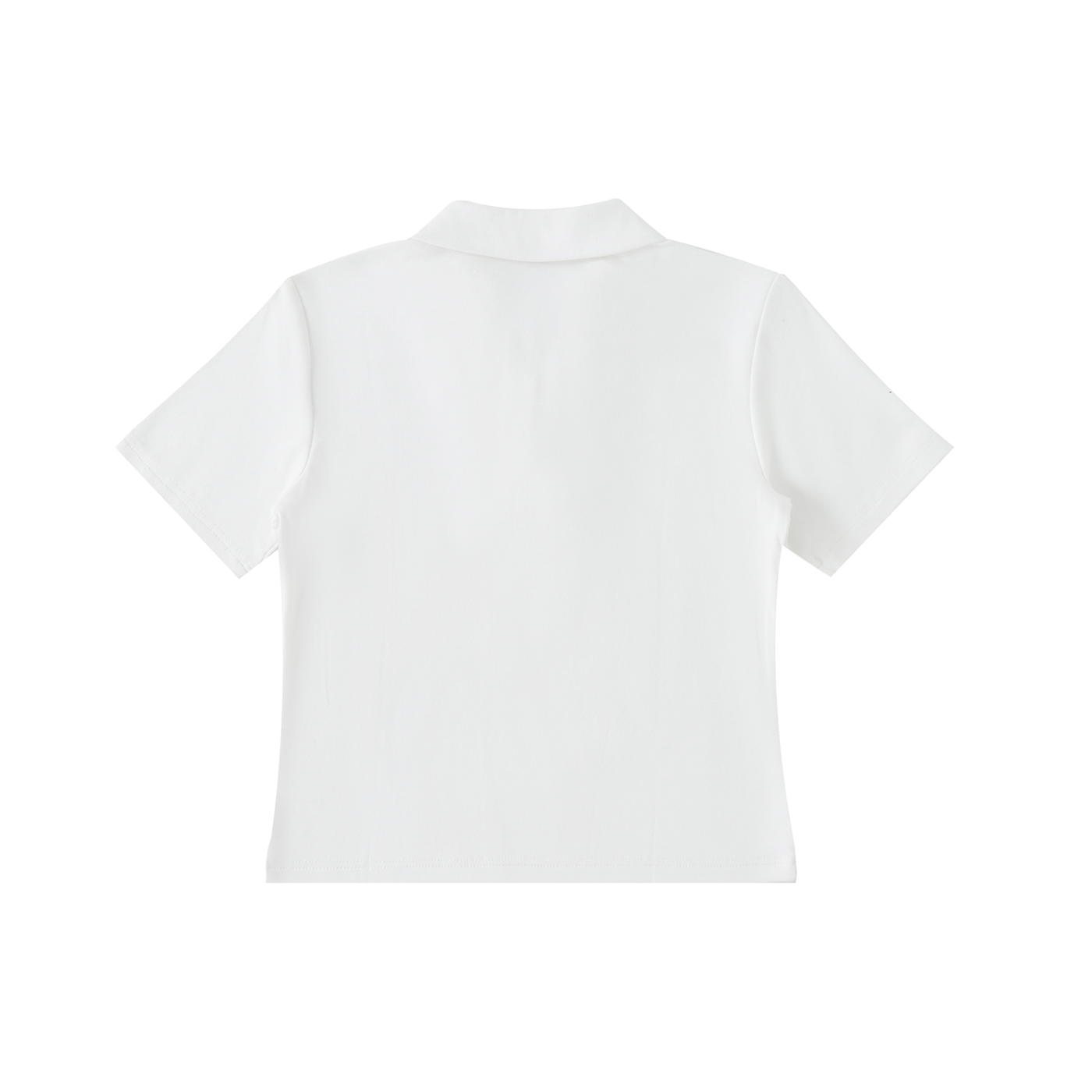Short Sleeve Polo, Cropped
